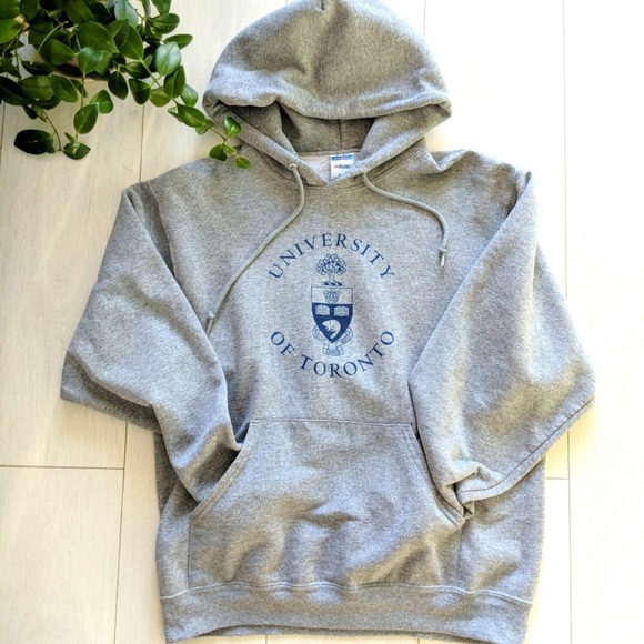 Jerzees Tops - University of Toronto Hooded Sweatshirt